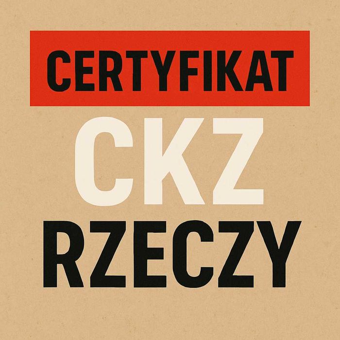 Użyczę certyfikat kwalifikacji zawodowej (CKZ) – przewóz rzeczy