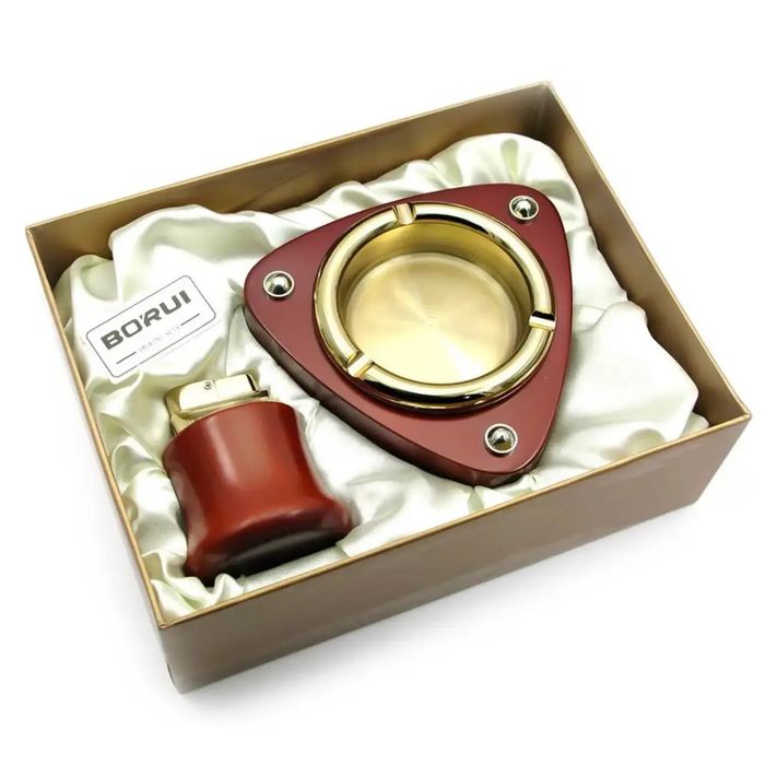 Подарунковий набір (Пепельниця з запальничкою)