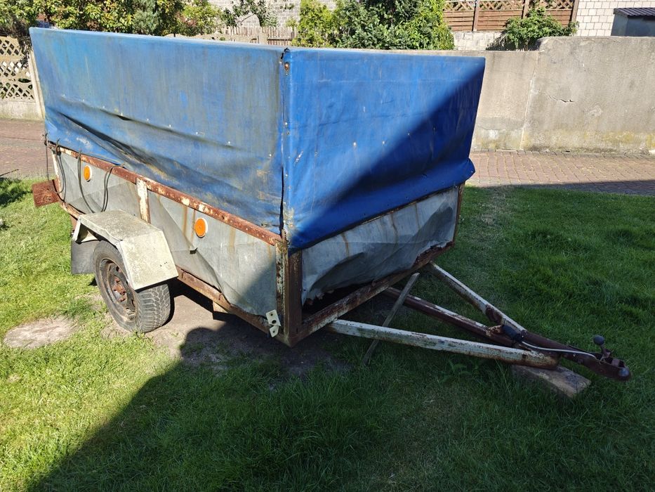 Przyczepa z plandeką