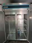 Frigorífico Industrial de inox com dupla porta. Talho
