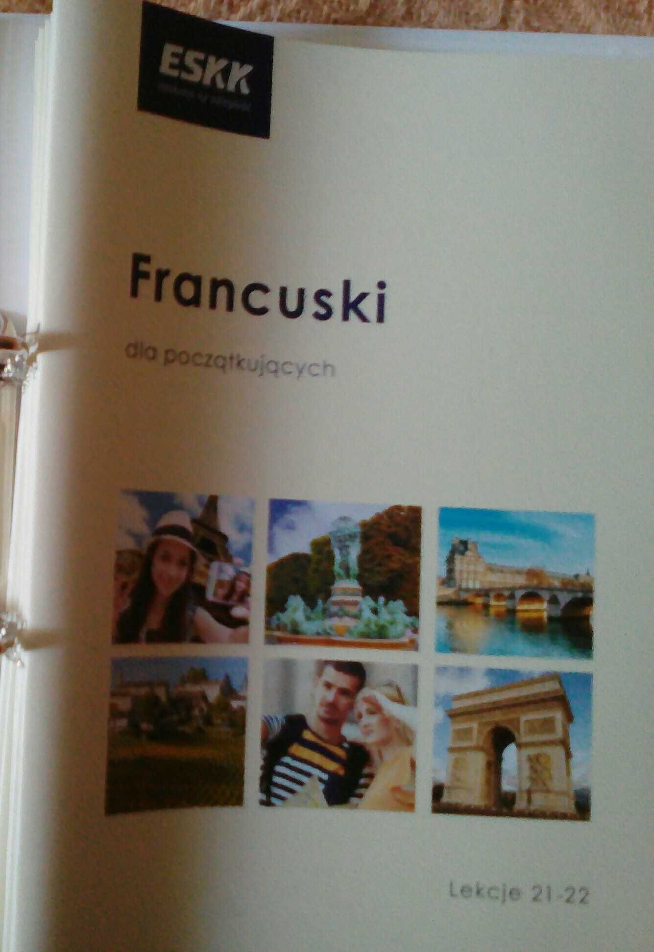 ESKK Francuski dla początkujących + gratis Angielski audiobook
