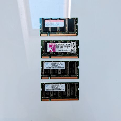 RAM DDR 4x  256 MB DDR 266 MHz CL 2,5