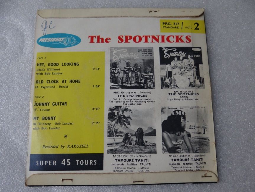 EP / Disco de Vinil - The Spotnicks (MUITO RARO)