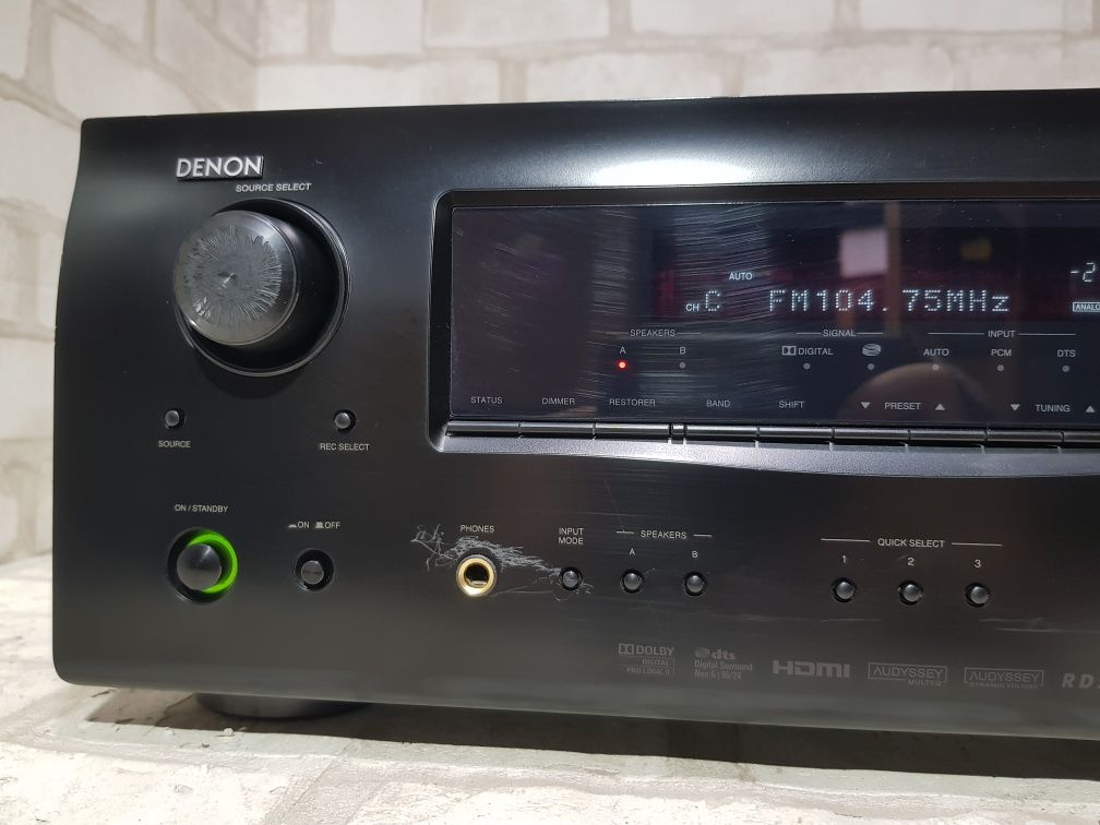 5.1 AV ресивер DENON AVR-1509,HDMI,*5x110 Вт, б/у з Німеччини