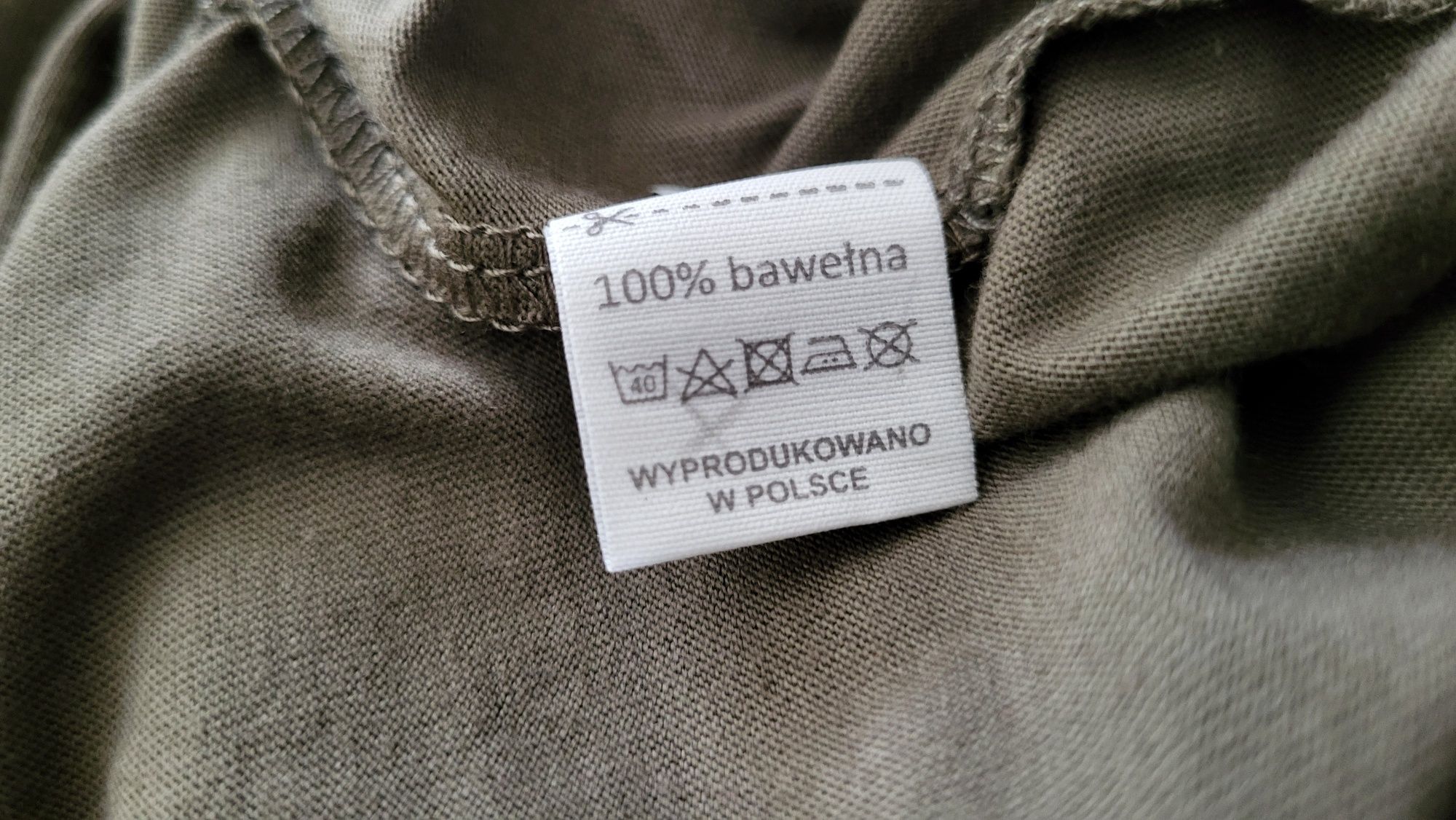 Nowa koszulka bluzka Ola XXL khaki od Mamaginekolog Rp