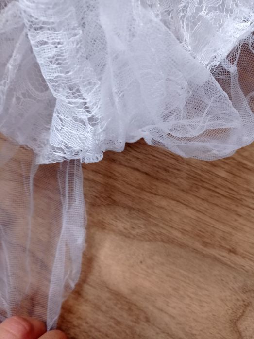 Spódniczka dla dziewczynki w kwiatki jak newbie r.86/92