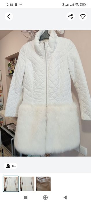 Куртка жіноча білого кольору