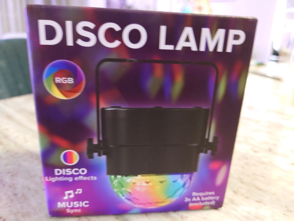 Lampa Disco na karnawał nowa