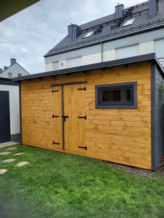 PROMOCJA Domek nowoczesny na narzędzia 4x2