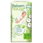 bebem natural pieluszki bambusowe 7 opakowań po 40 sztuk