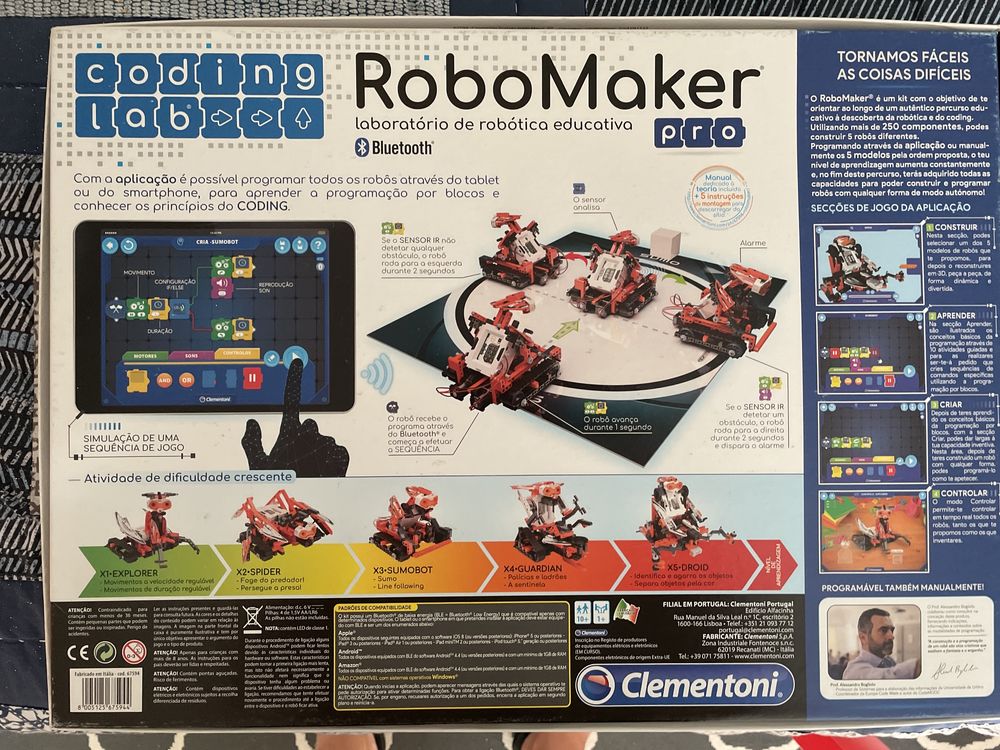 Robot maker clementoni