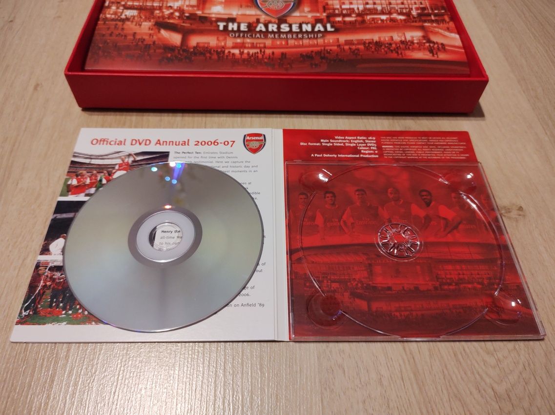 The Arsenal / Official Membership 2006/2007  / box kolekcjonerski