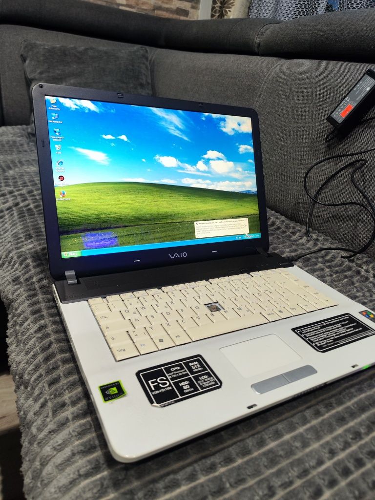 Laptop Sony Vaio VGN-FS115M system XP