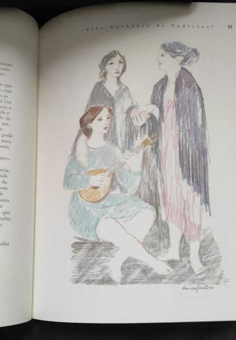 Serigrafia 107/200 e livro Fado - Francisco Simões