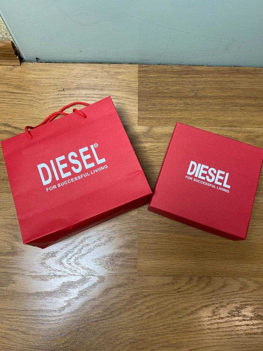 Кожаный Оригинальный Ремень(Пояс)Подтяжки Diesel(Дизель)Большой лого
