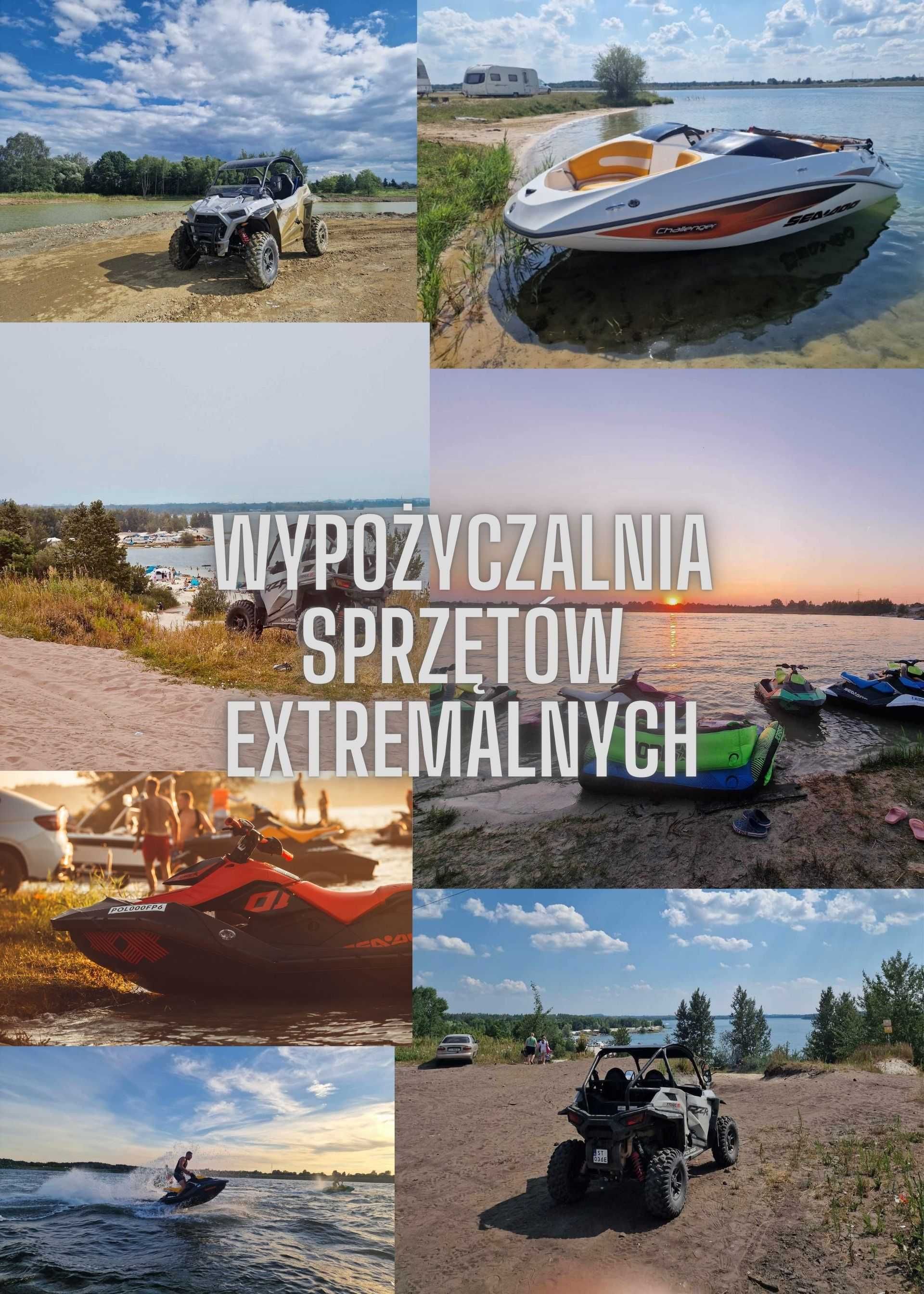 wynajem skuterów wodnych/sprzęty ekstremalne/wypożyczalnia/morze/łódź