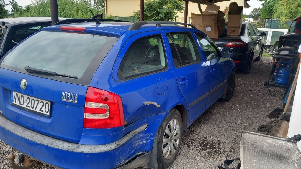 Skoda octavia 1,9 tdi uszkodzona