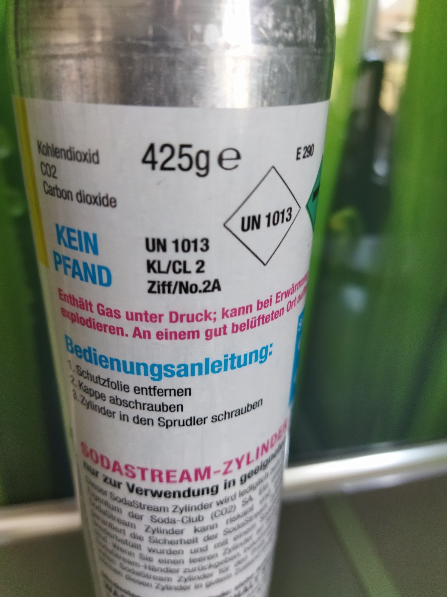 Sodastream niebieski nabój do syfonu