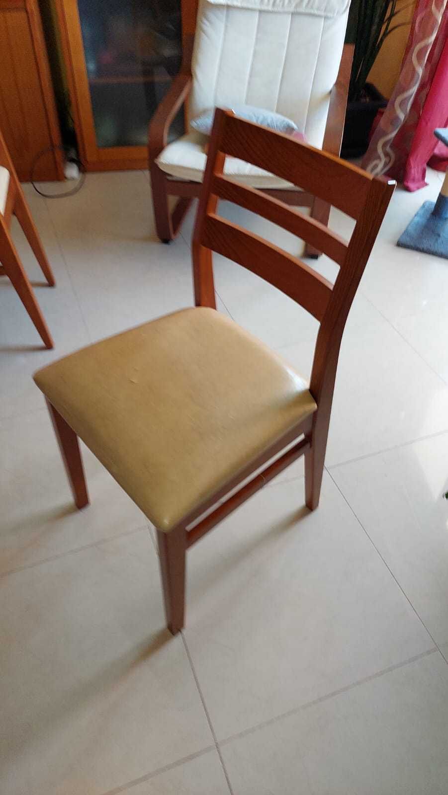 mesa jantar madeira extensível