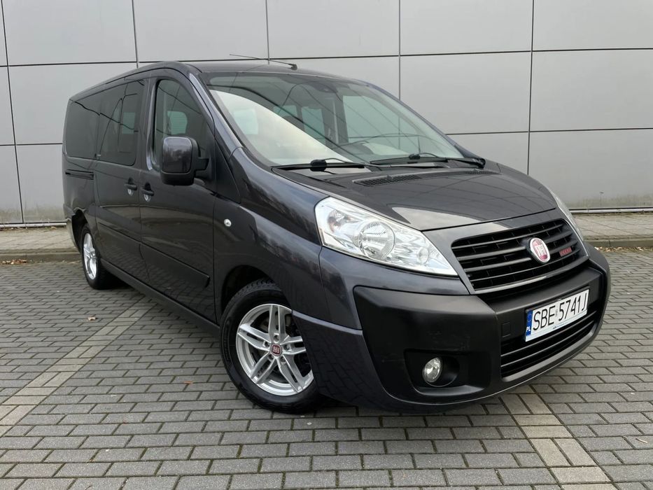Fiat Scudo 2.0 Diesel 163Km 8-Osób  Krajowy Nawiewy 2XDrzwi Hak Klimatronik
