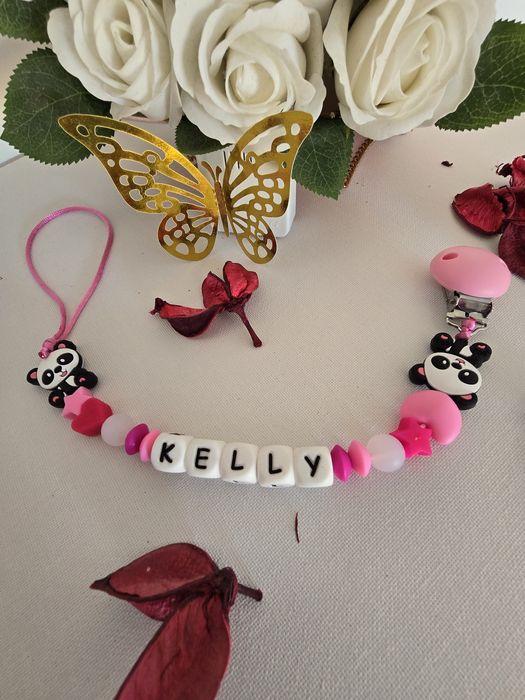 Prendedores chupetas silicone