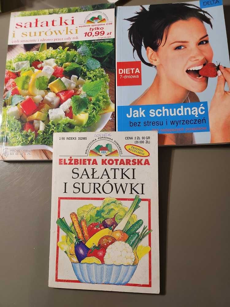 Zestaw 2 książki plus broszurka przepisów kulinarnych na lato