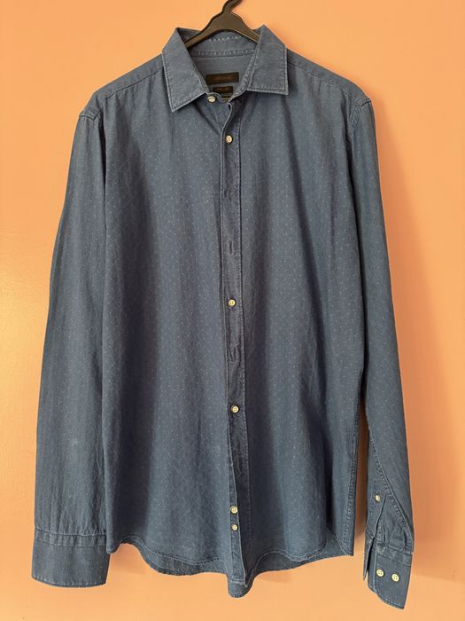 Camisa azul Decenio