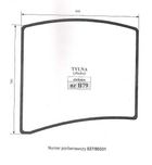 szyba JCB 8040ZTS  8045ZTS  - tylna B 79