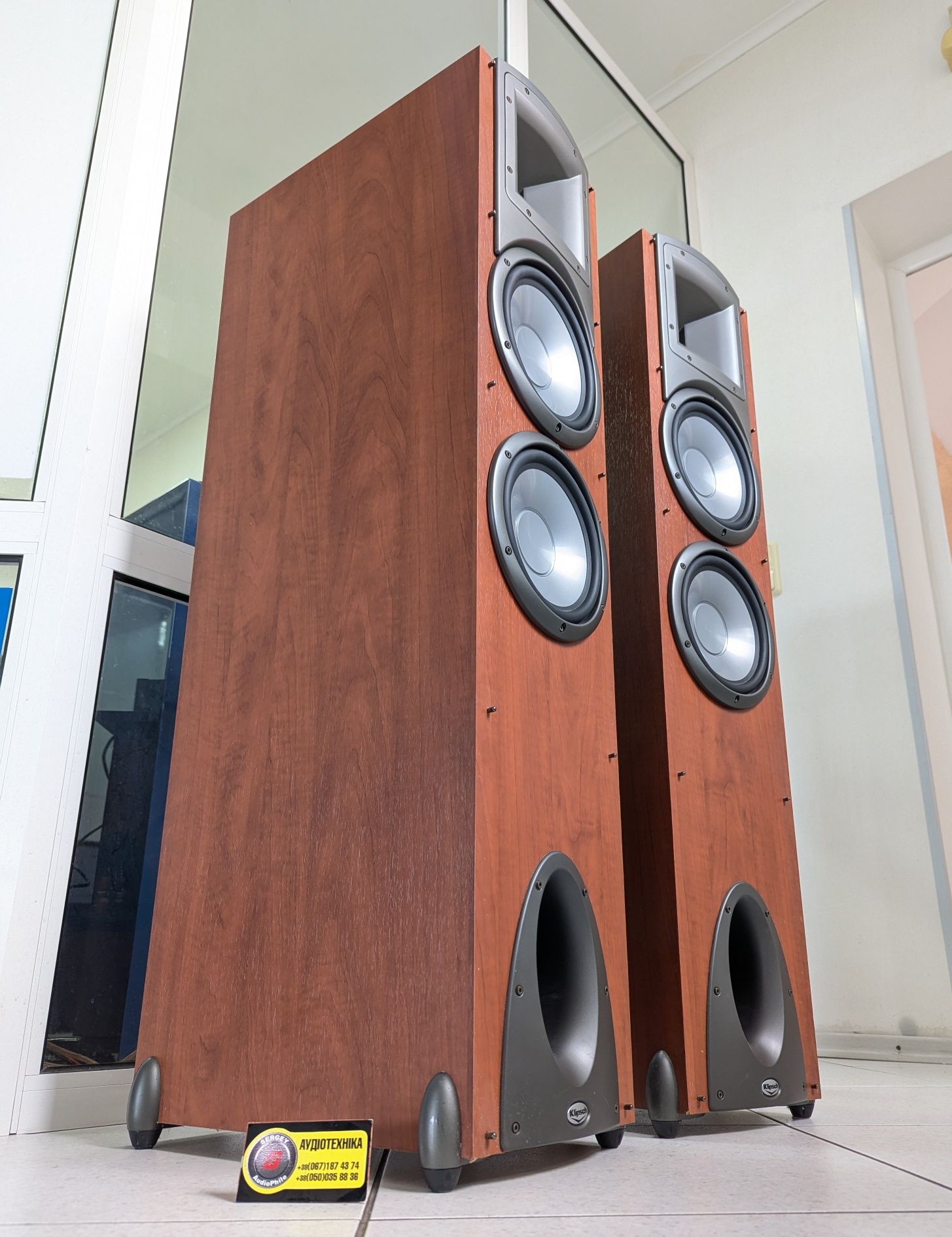 ТОП! Акустика Klipsch F3 Synergy. 2НЧ-20см. 97 дБ! Вес 55 кг.