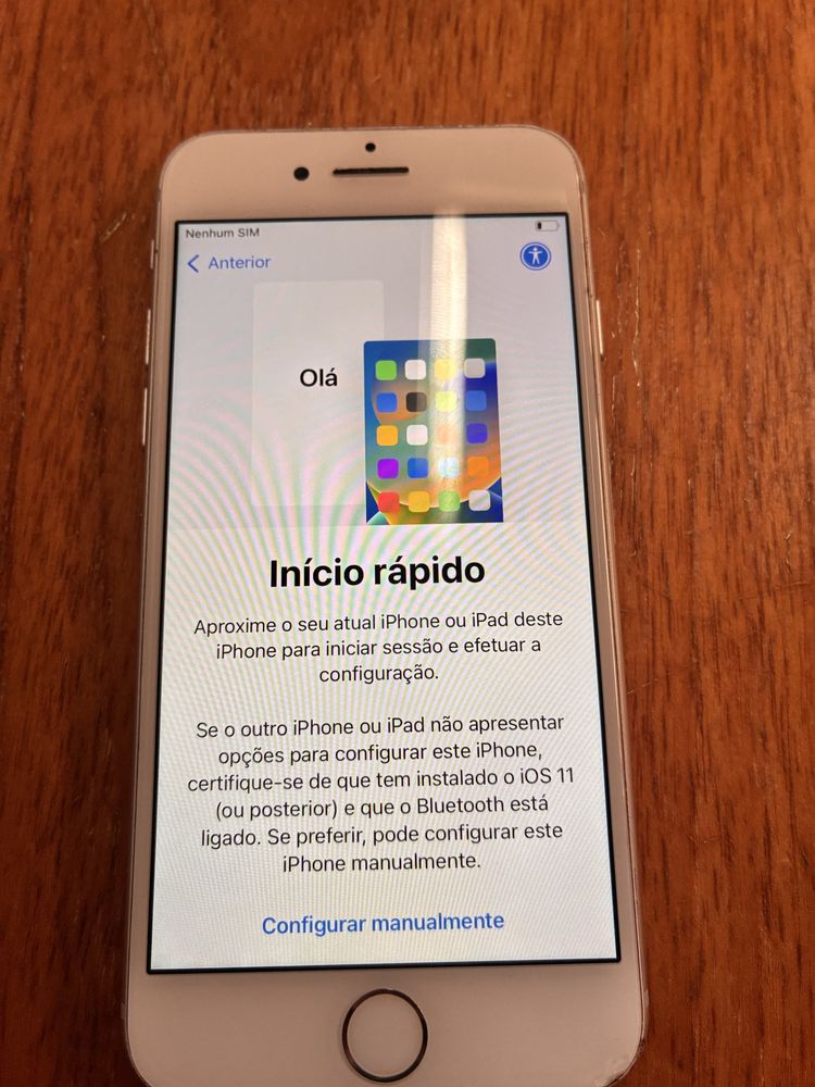 Iphone 8 funcionando