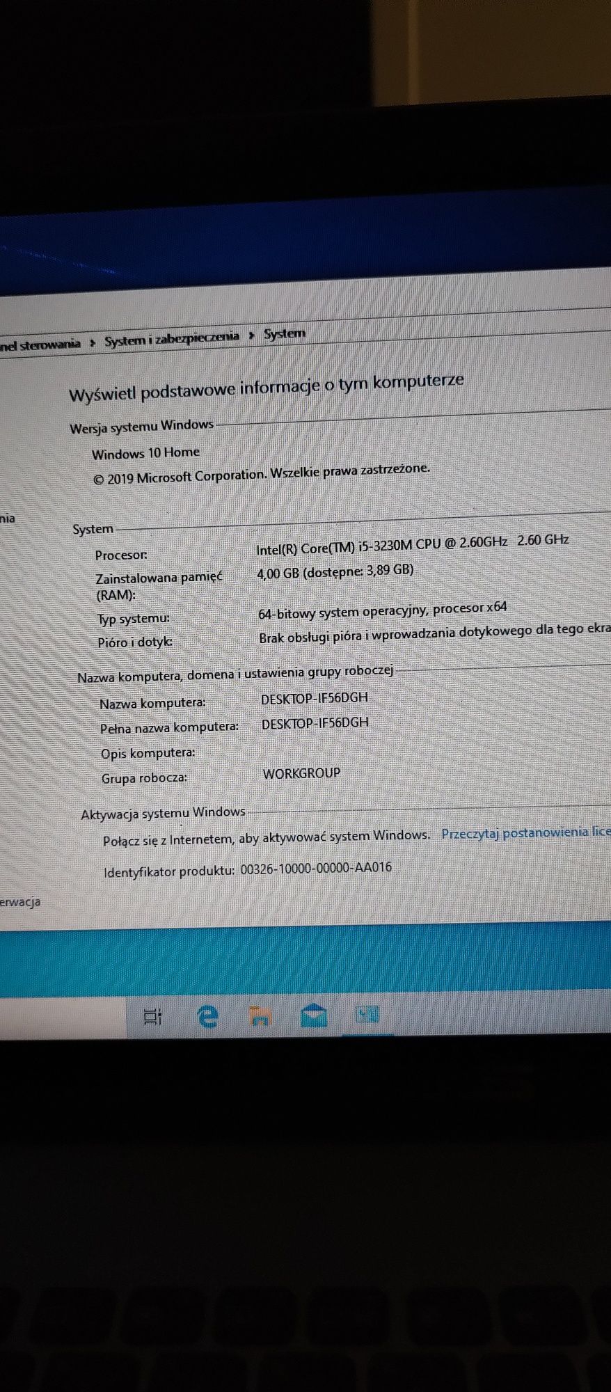 Laptop Asus x550v