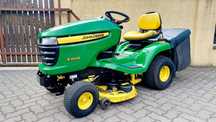 JOHN DEERE X305R Traktorek Kosiarka Silnik KAWASAKI Super Stan