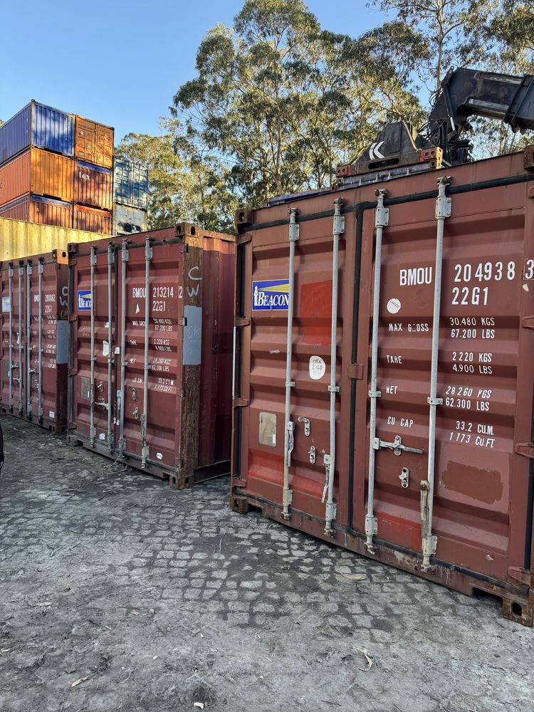 Contentores maritimos 20p 40p 45p e frigorificos