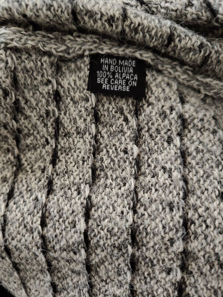 Sweter męski 100% alpaka, InvisibleWorld, rozmiar L