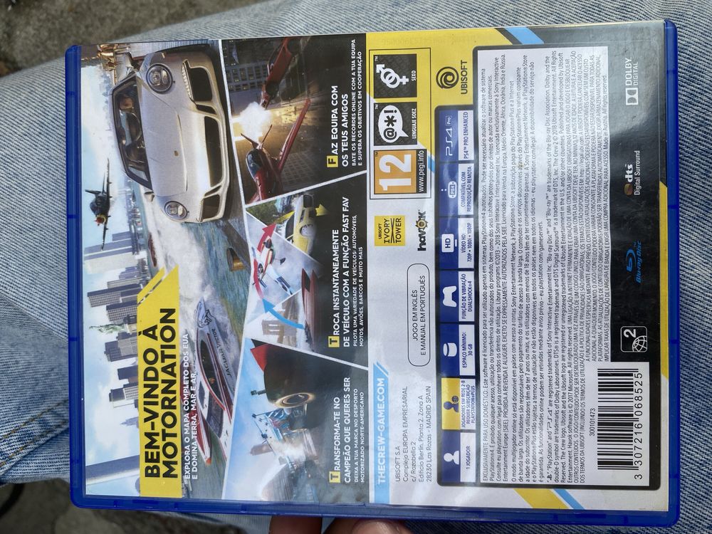 Jogo ps4-the crew 2