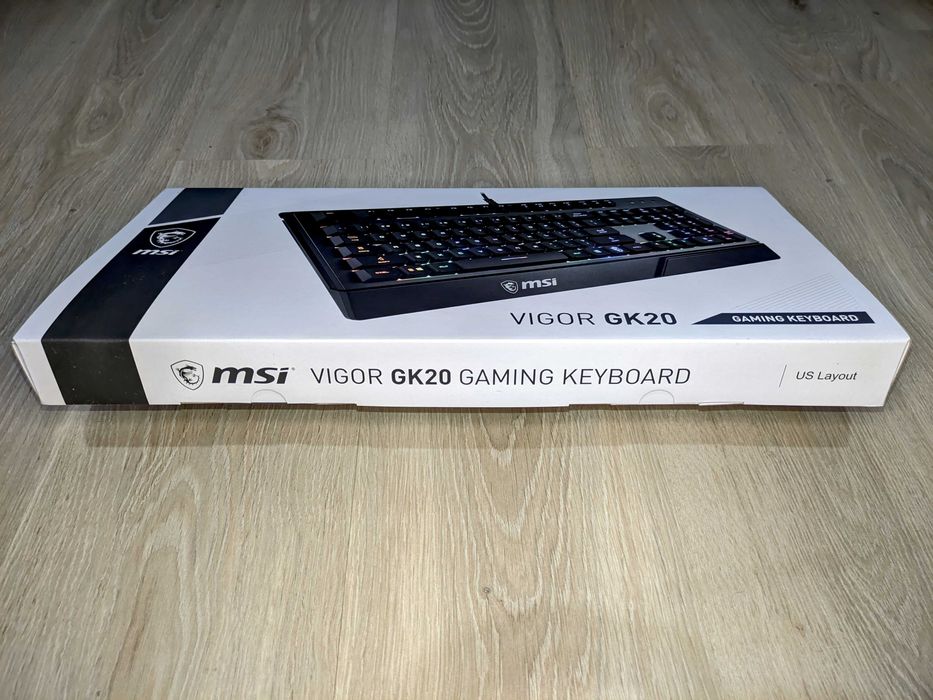 NOWA Klawiatura Gamingowa MSI VIGOR GK20 RGB