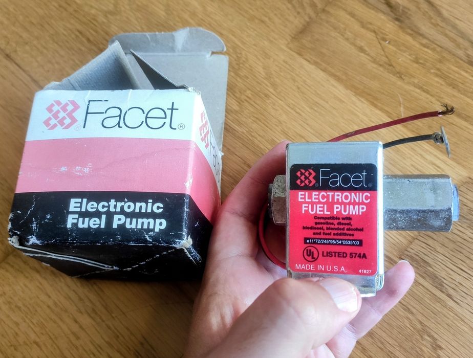 Bomba de gasolina elétrica Facet