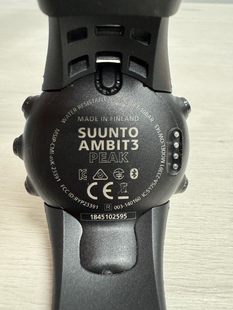 Suunto Ambit 3 Peak Black - zegarek sportow GPS + gratis