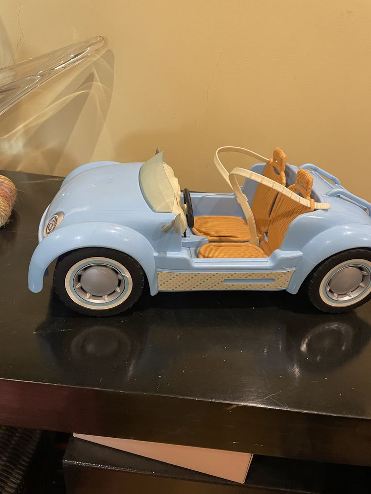 Carro de bonecas/ barbie azul