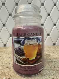 Village candle honey patchouli świeca nowa