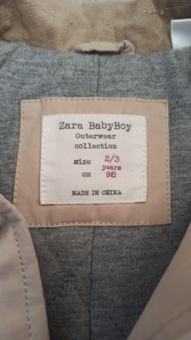 Parka Zara 2/3 anos