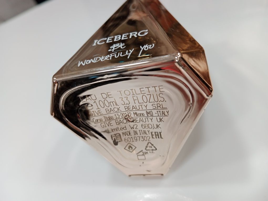 Be Wonderfully You Iceberg 100 ml oryginalne perfumy edt jak nowe