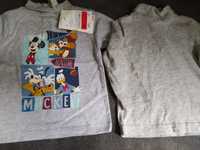 Nowa bluzeczka z Disneya i bluzeczka używana rozmiar 74