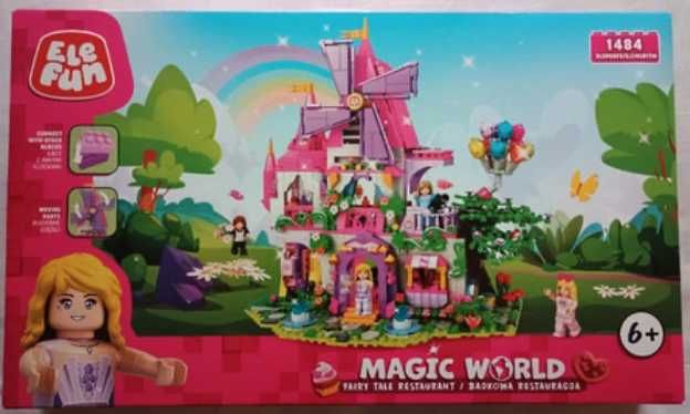 Klocki do budowania - Magic World - Bajkowa Restauracja Zamek - EleFun