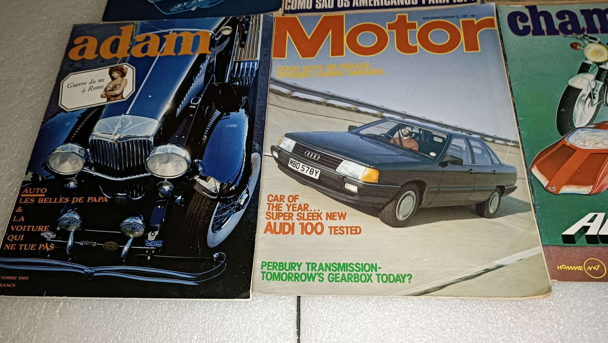 Antigas revistas automobilismo Todas 20euros