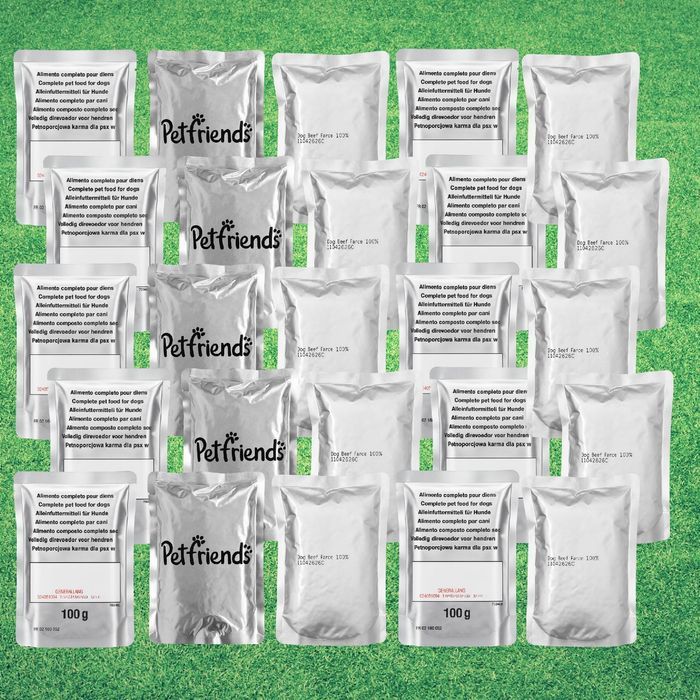 40Szt. Karma Mokra Dla Psa Saszetki Kawałki Sos Galaretka Mix Smaków