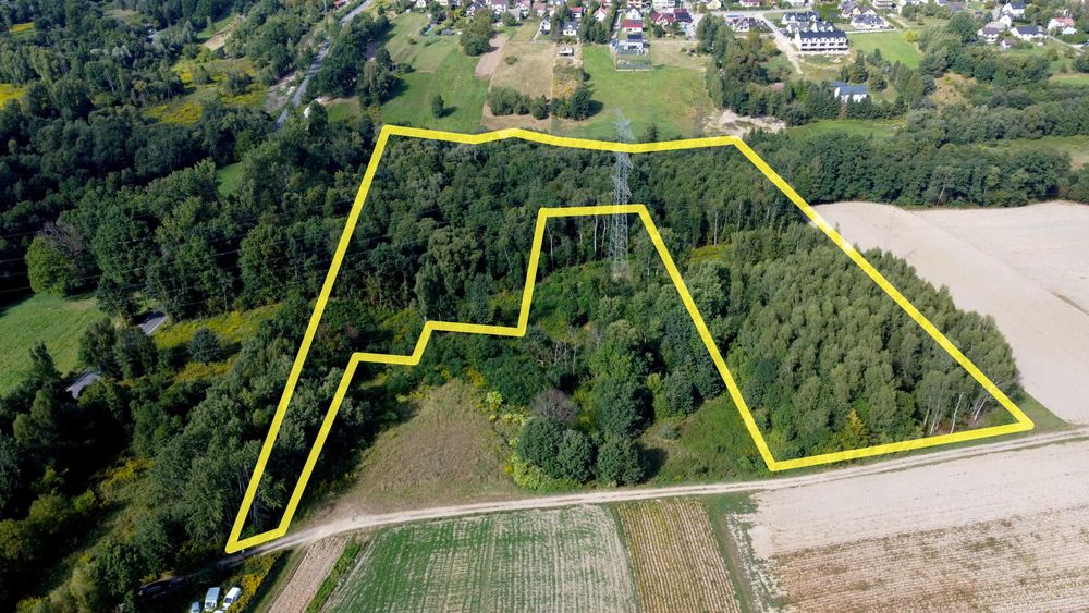 Ogromna działka inwestycyjna, Mogilany, pow. krakowski, 3,2ha