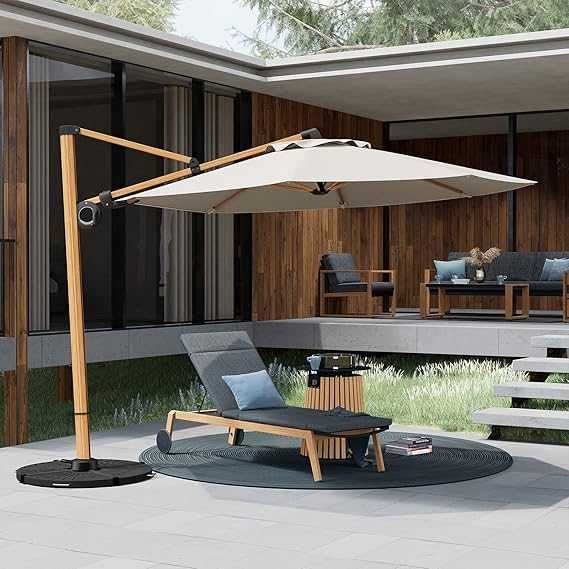 Nowy parasol ogrodowy / osłona tarasu / UV / parasolka 300x300 !A3371!