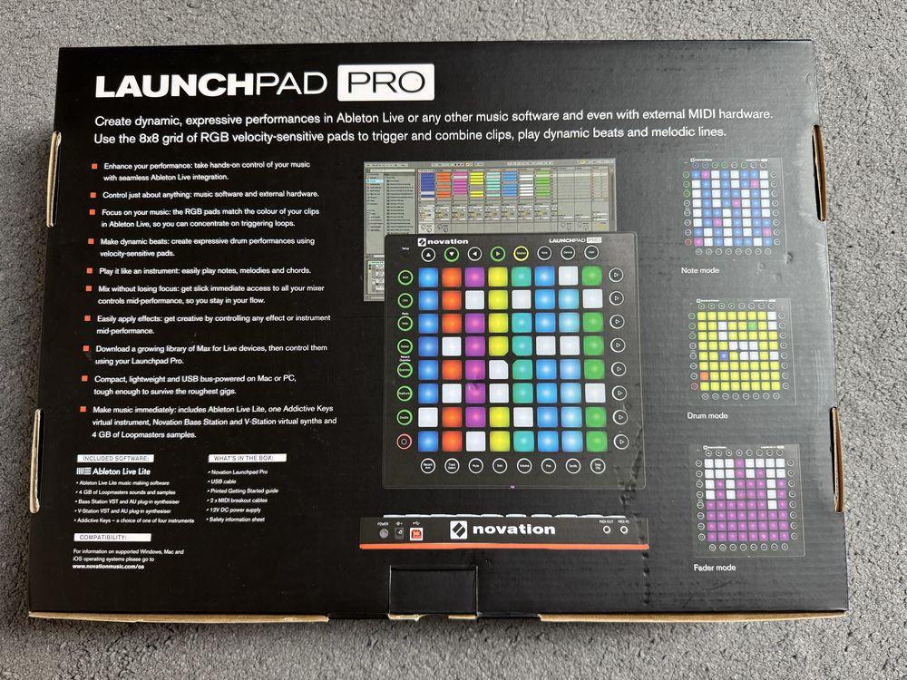 Novation Launchpad Pro – Nowy, komplet, 700 zł (do negocjacji)