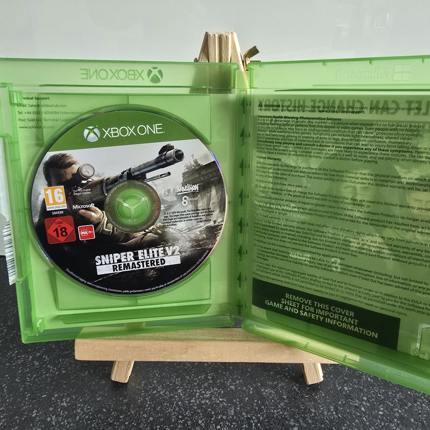 Sniper Elite 2 Remastered xbox one wersja PL